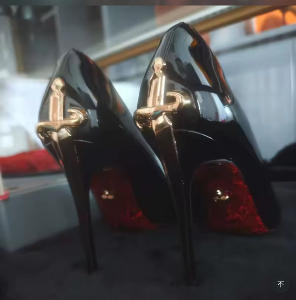Zapatos black cat