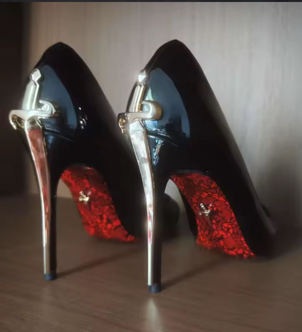 Zapatos black cat