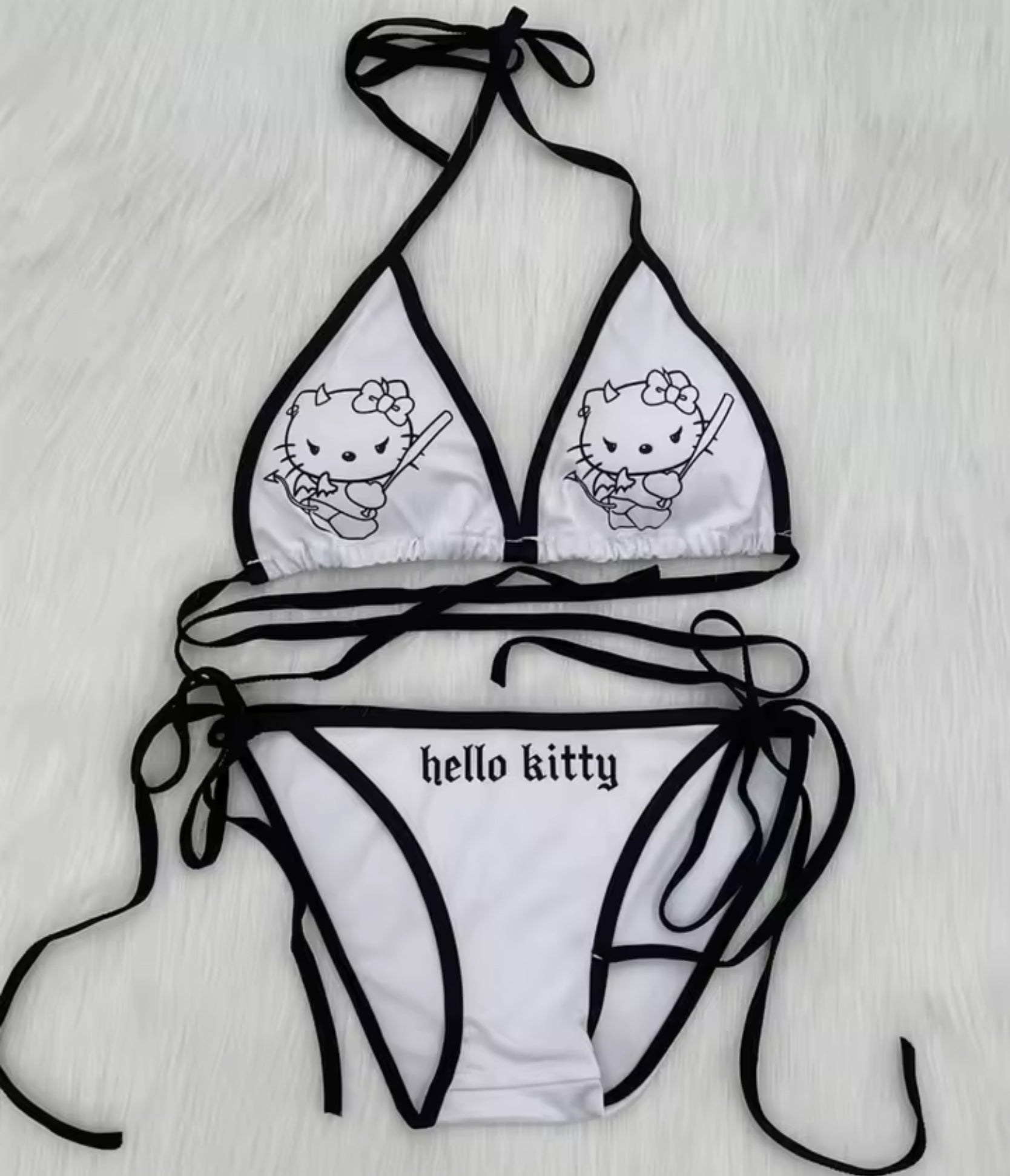 Traje de baño kitty