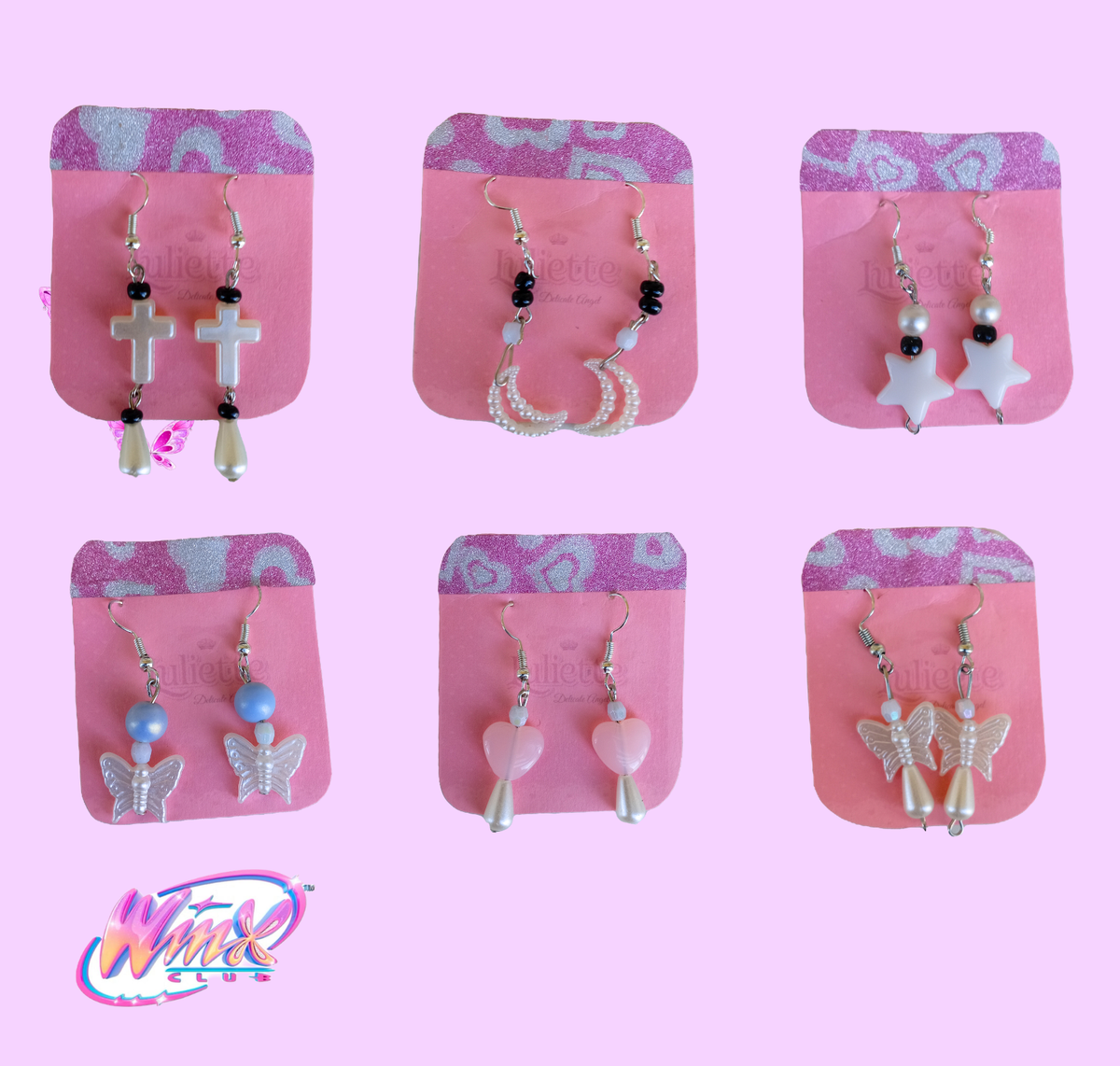 Pendientes winx style